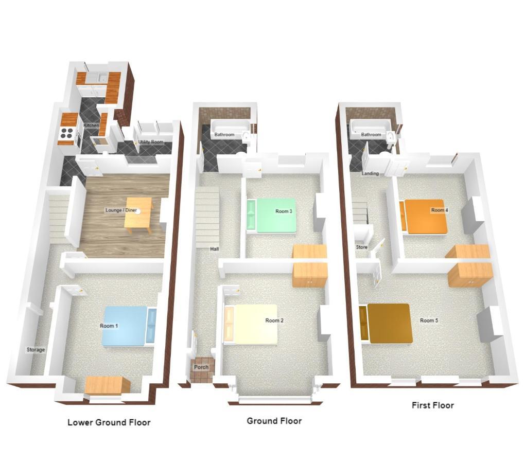 Wistaston House By Yourstays 5 Double Bedrooms And 2 Bathrooms, Great For Groups! Book Now! Крю Екстериор снимка